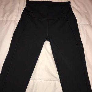 Black Lululemon bootcut pants